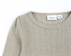 Name It pure cashmere melange glitter top